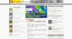 Desktop Screenshot of aguas.igme.es
