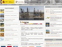 Tablet Screenshot of aguas.igme.es